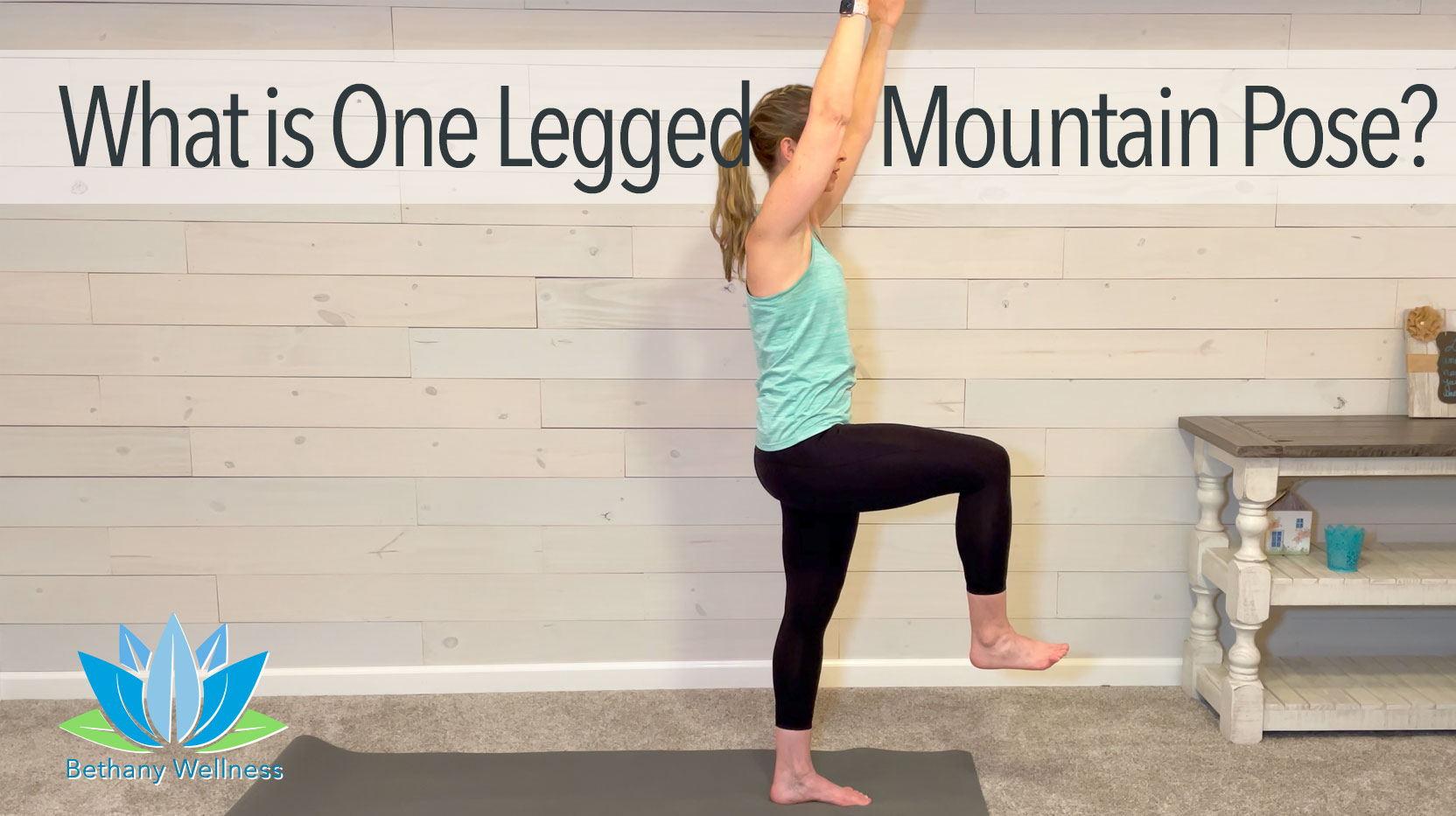 What is One Legged Mountain Pose?